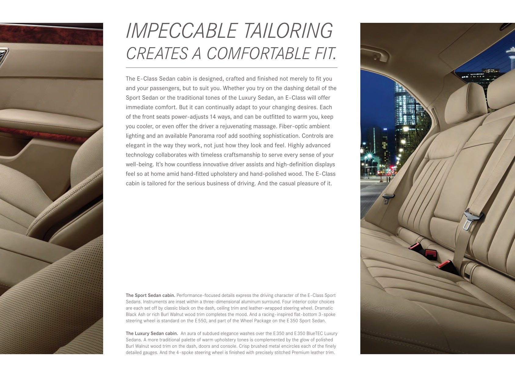 2013 Mercedes-Benz E-Class Brochure Page 5